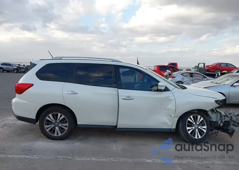 2018 Nissan Pathfinder Sl из США, поврежденный, VIN 5N1DR2MN4JC602520